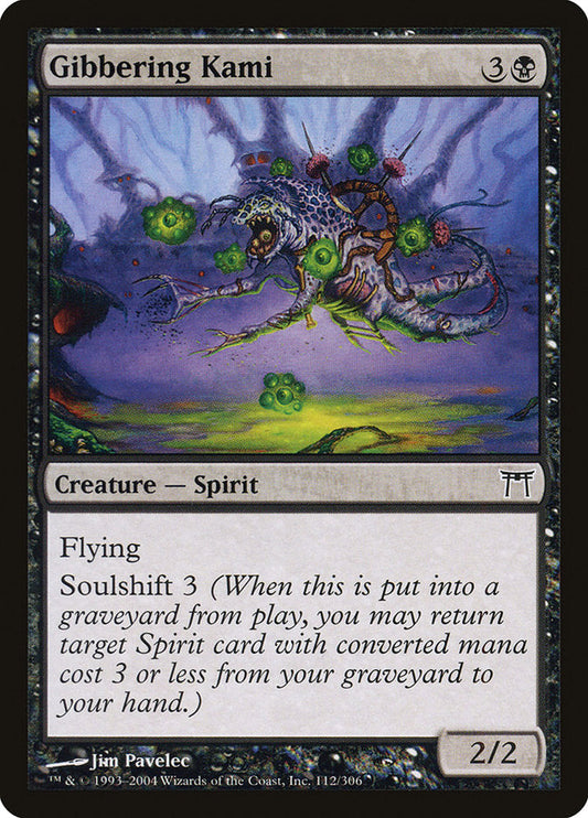 Gibbering Kami [Champions of Kamigawa] [Foil]