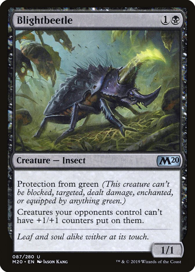 Blightbeetle [Core Set 2020] [Foil]