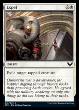 Expel [Strixhaven: School of Mages] [Foil]