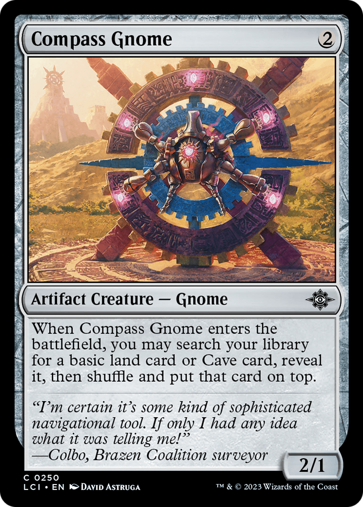 Compass Gnome [The Lost Caverns of Ixalan] [Foil]