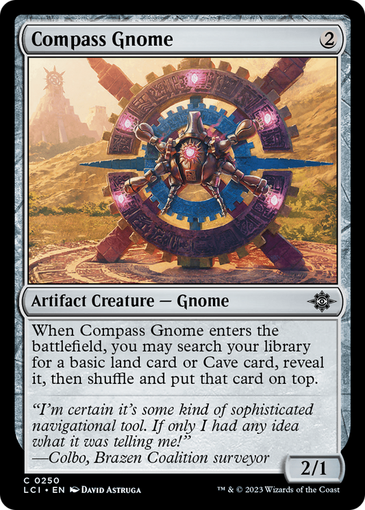 Compass Gnome [The Lost Caverns of Ixalan] [Foil]