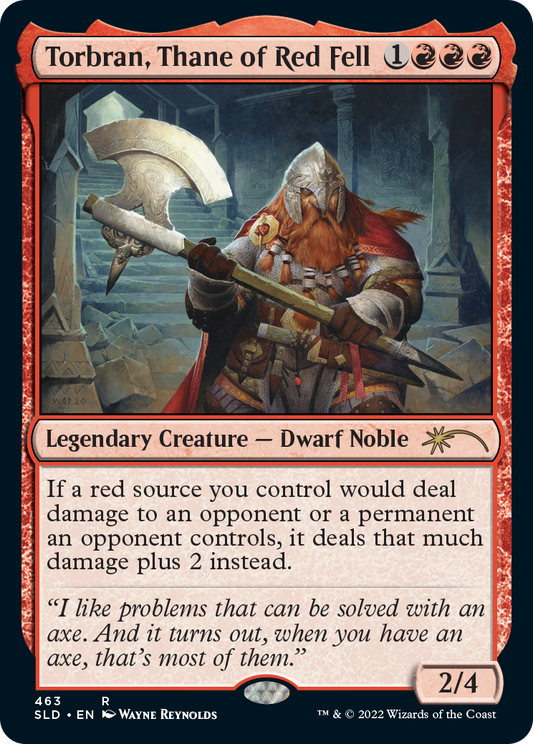 Torbran, Thane of Red Fell [Secret Lair Drop Series] [Foil]