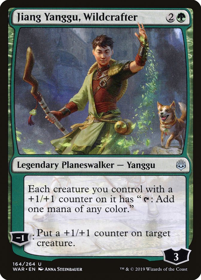 Jiang Yanggu, Wildcrafter [War of the Spark] [Foil]