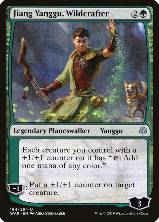 Jiang Yanggu, Wildcrafter [War of the Spark] [Foil]