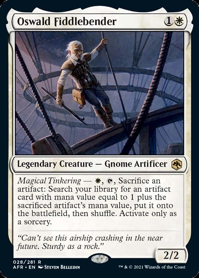 Oswald Fiddlebender [Dungeons & Dragons: Adventures in the Forgotten Realms] [Foil]