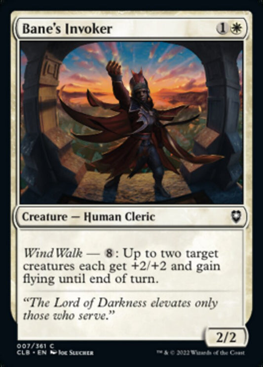 Bane's Invoker [Commander Legends: Battle for Baldur's Gate] [Foil]