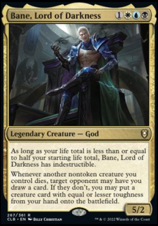 Bane, Lord of Darkness [Commander Legends: Battle for Baldur's Gate] [Foil]