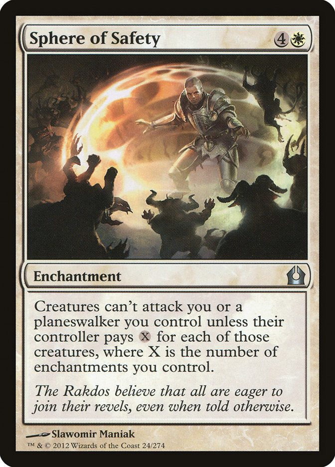 Sphere of Safety [Return to Ravnica] [Foil]