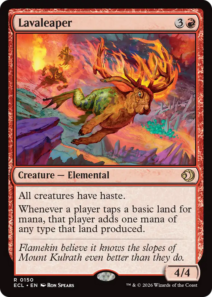 Lavaleaper [Lorwyn Eclipsed] [Foil]