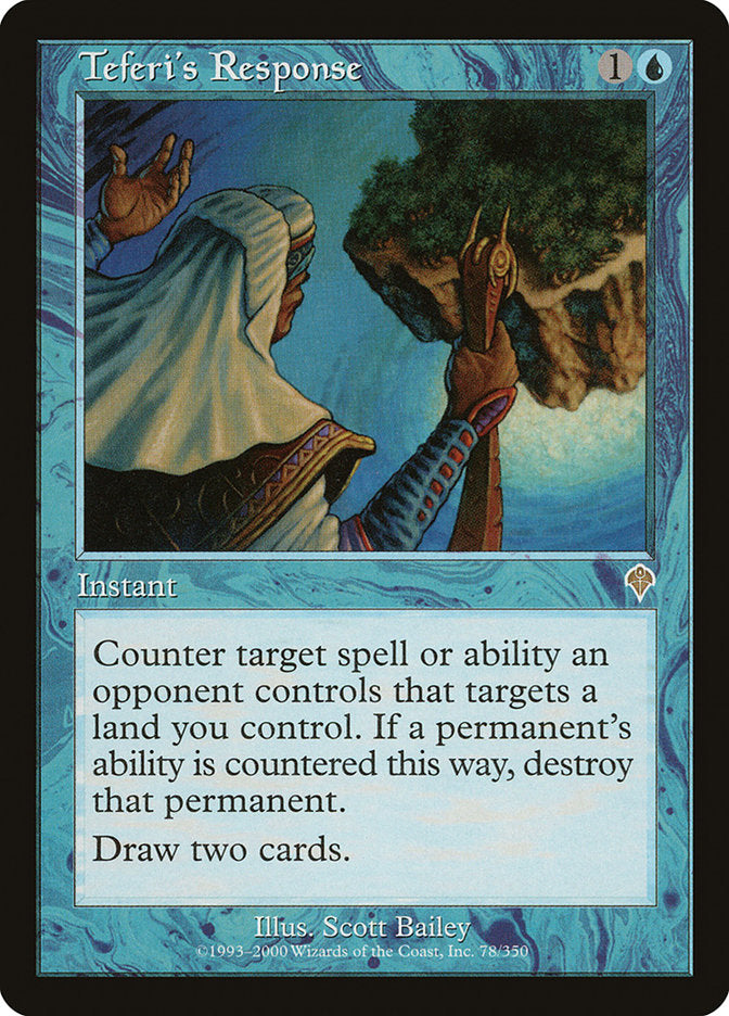 Teferi's Response [Invasion] [Foil]
