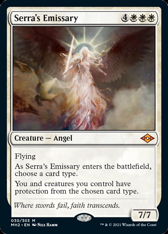 Serra's Emissary [Modern Horizons 2] [Foil]
