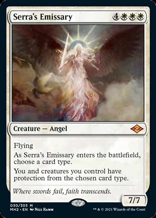 Serra's Emissary [Modern Horizons 2] [Foil]