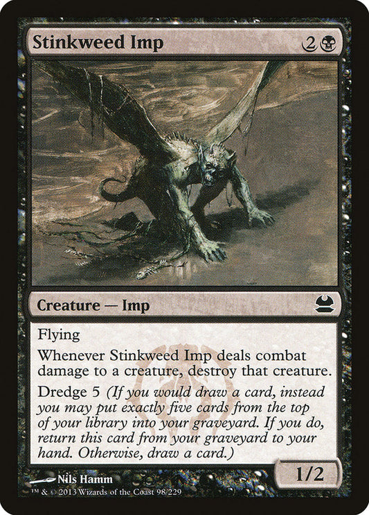Stinkweed Imp [Modern Masters] [Foil]