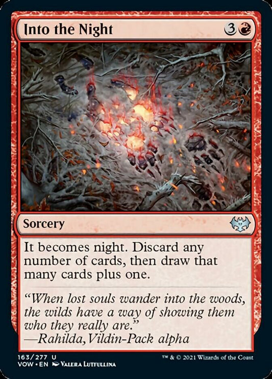 Into the Night [Innistrad: Crimson Vow] [Foil]