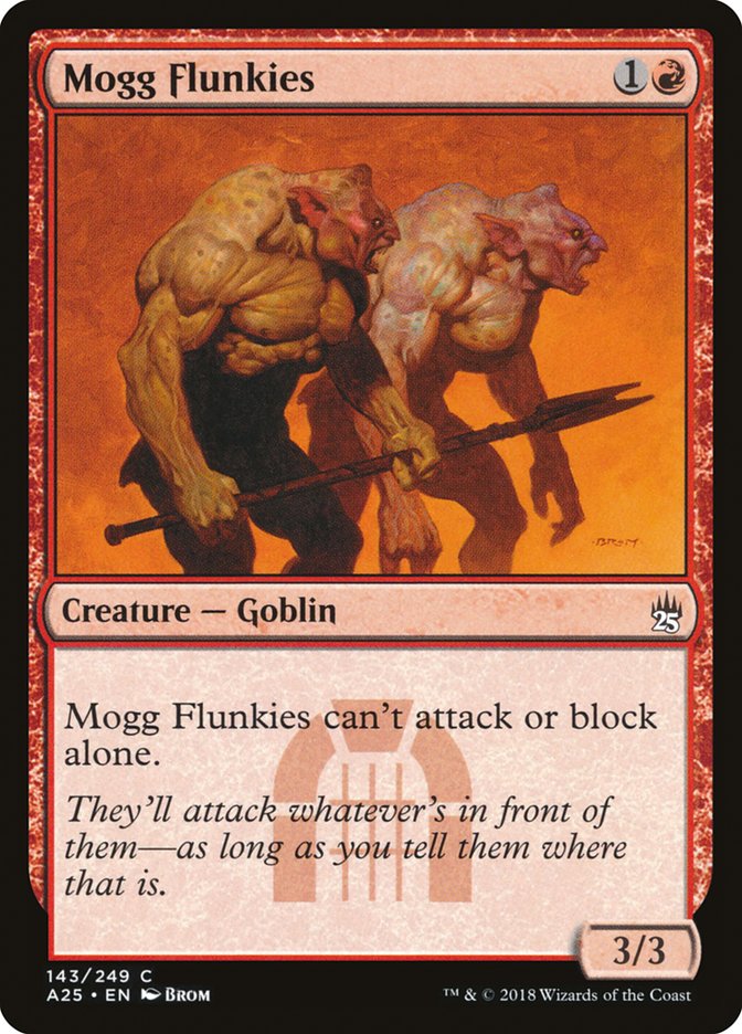 Mogg Flunkies [Masters 25] [Foil]