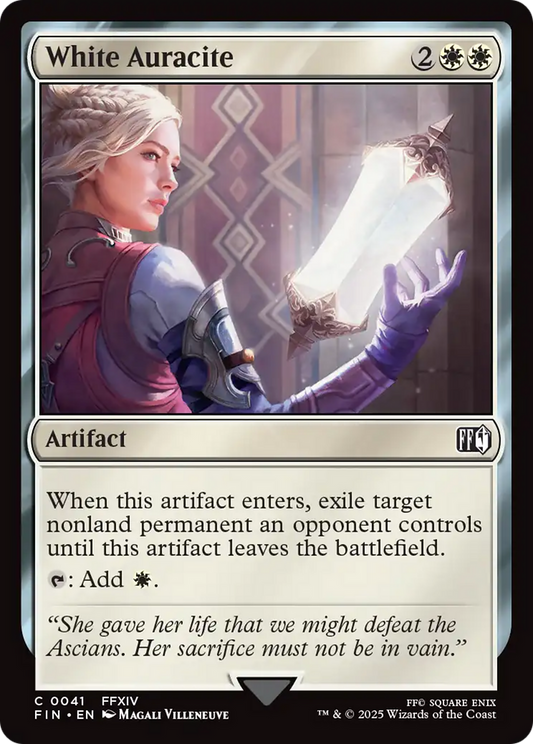 White Auracite [FINAL FANTASY] [Foil]