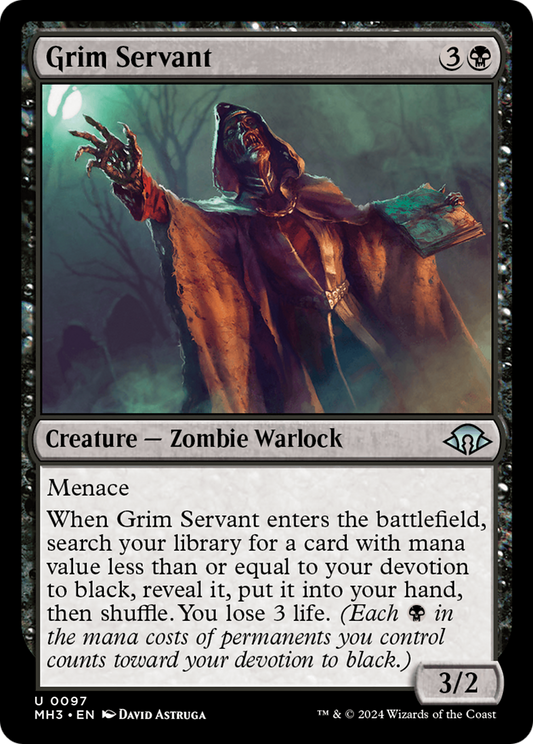 Grim Servant [Modern Horizons 3] [Foil]