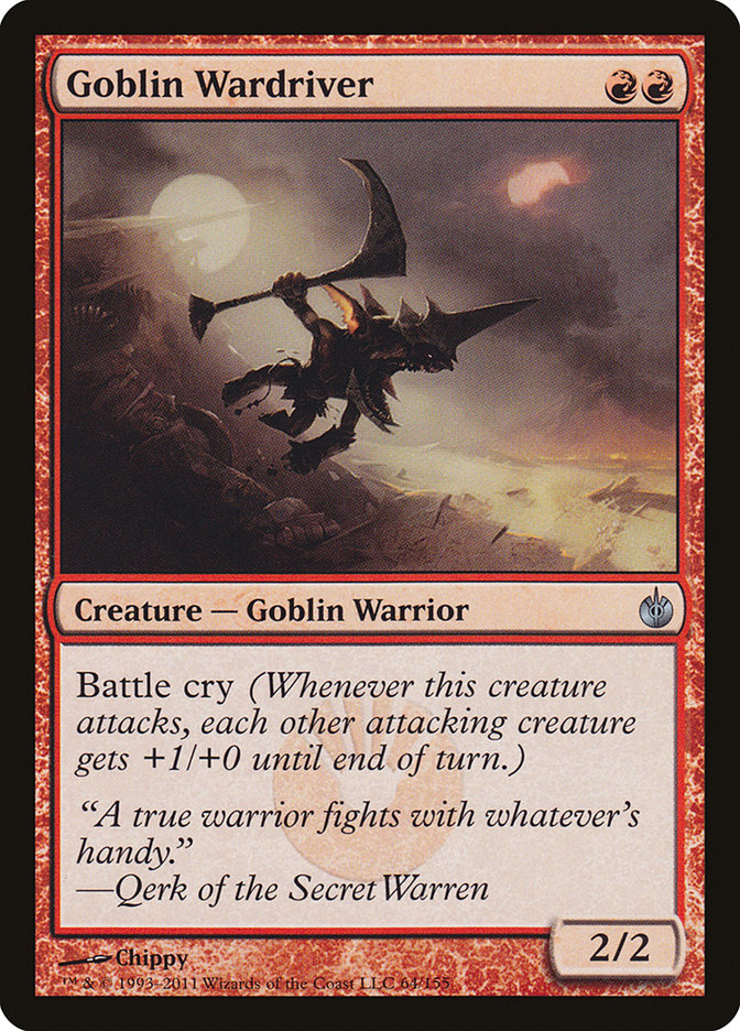 Goblin Wardriver [Mirrodin Besieged] [Foil]