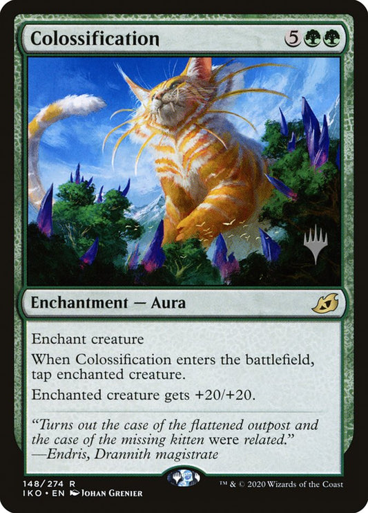 Colossification (Promo Pack) [Ikoria: Lair of Behemoths Promos] [Foil]