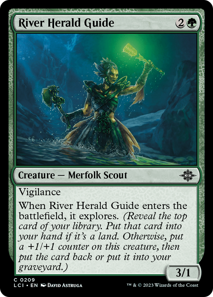 River Herald Guide [The Lost Caverns of Ixalan] [Foil]