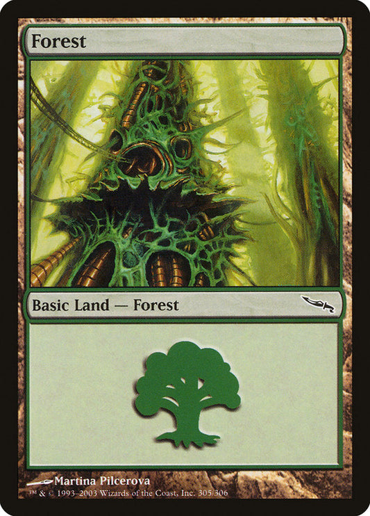 Forest (305) [Mirrodin] [Foil]