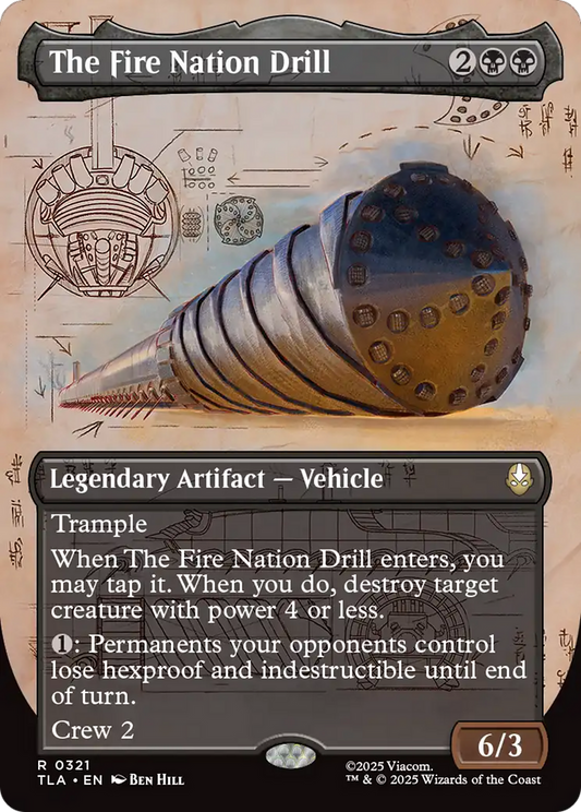 The Fire Nation Drill (Borderless) [Avatar: The Last Airbender] [Foil]