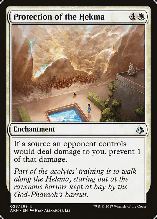 Protection of the Hekma [Amonkhet] [Foil]