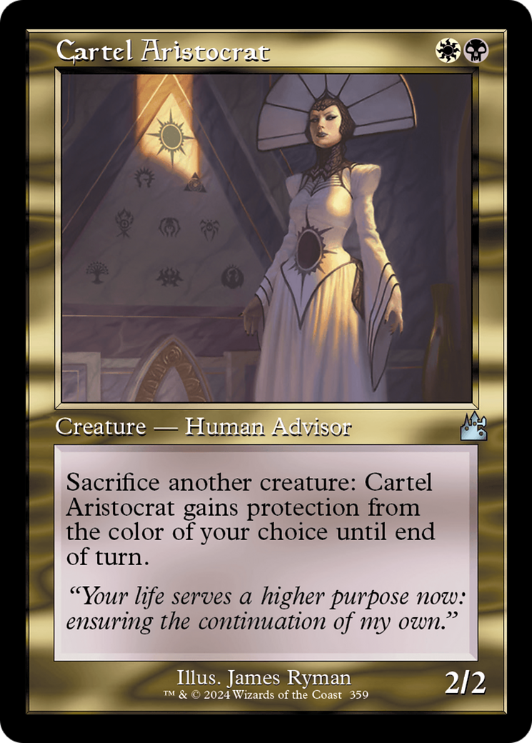 Cartel Aristocrat (Retro Frame) [Ravnica Remastered] [Foil]