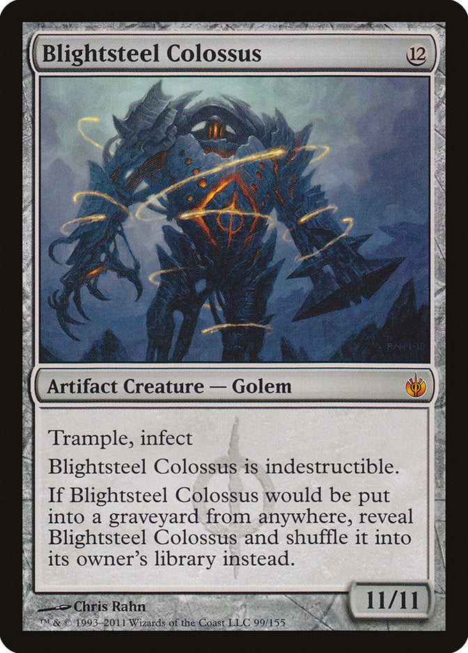 Blightsteel Colossus [Mirrodin Besieged] [Foil]