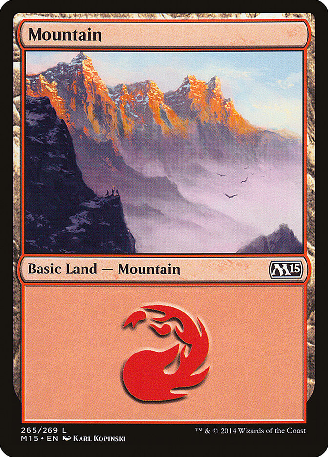 Mountain (265) [Core Set 2015]