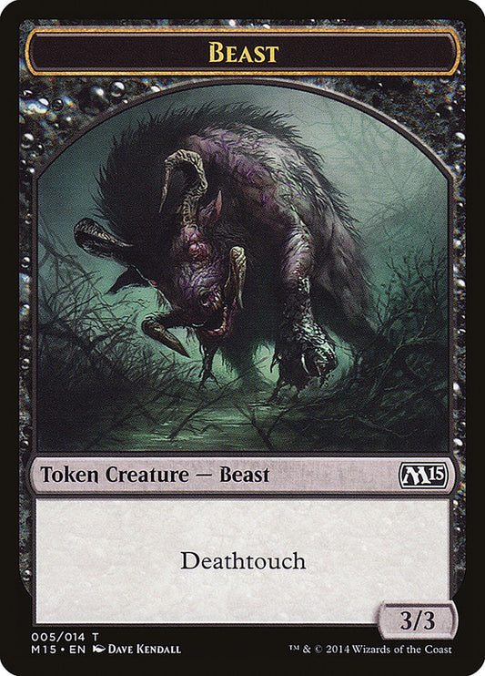 Beast Token (005/014) [Core Set 2015 Tokens]