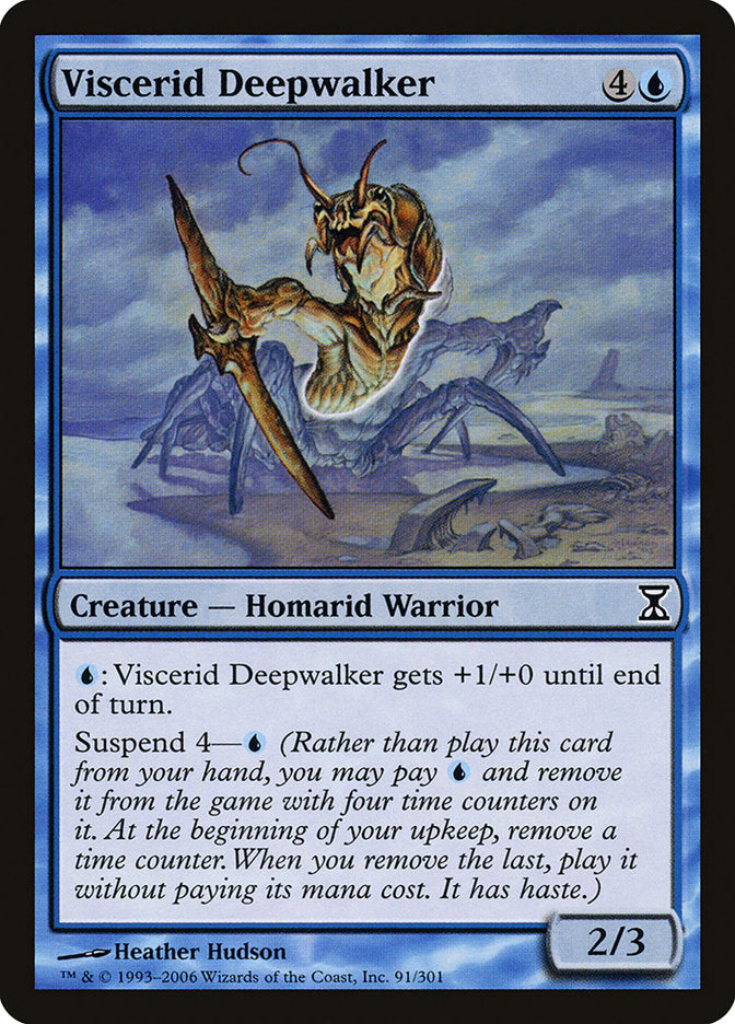 Viscerid Deepwalker [Time Spiral] [Foil]