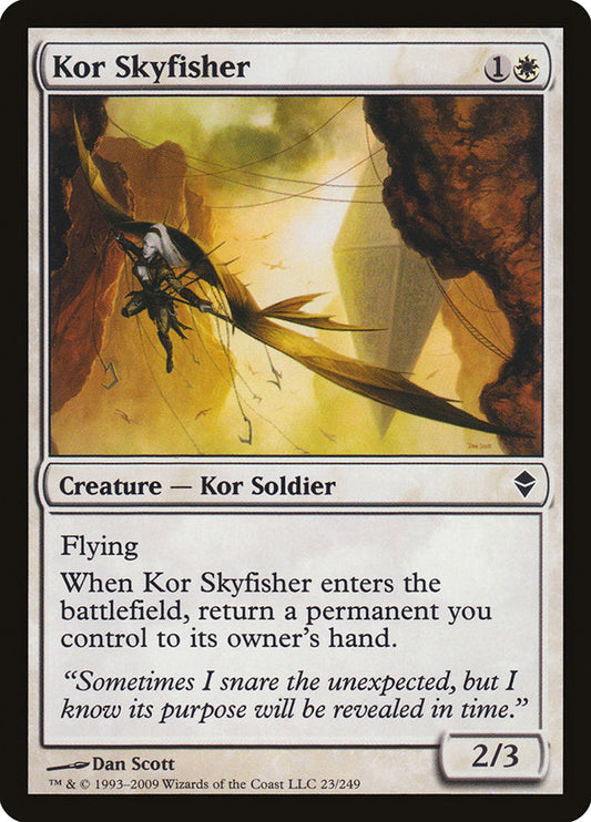 Kor Skyfisher [Zendikar] [Foil]