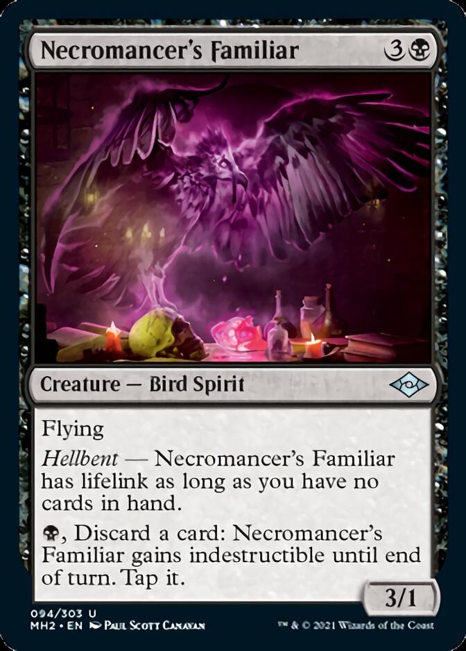 Necromancer's Familiar [Modern Horizons 2] [Foil]