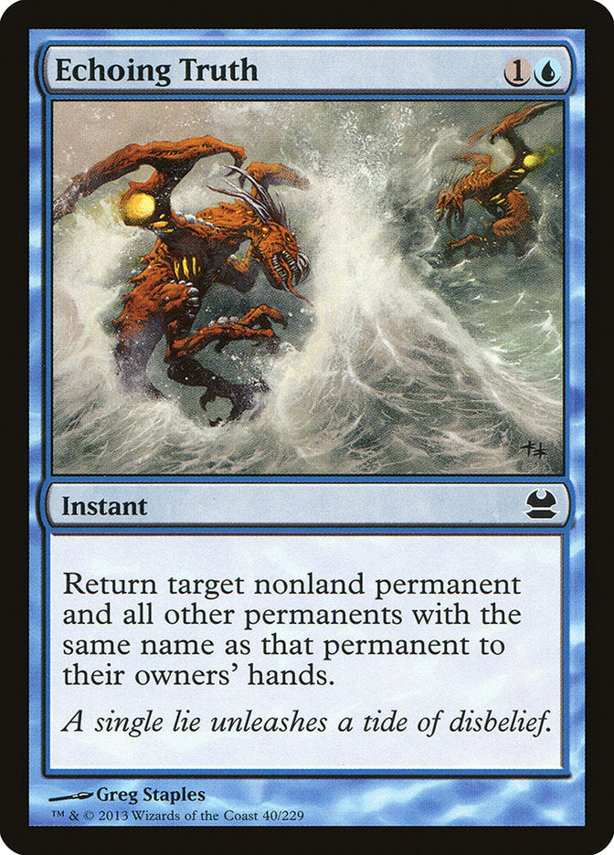 Echoing Truth [Modern Masters] [Foil]