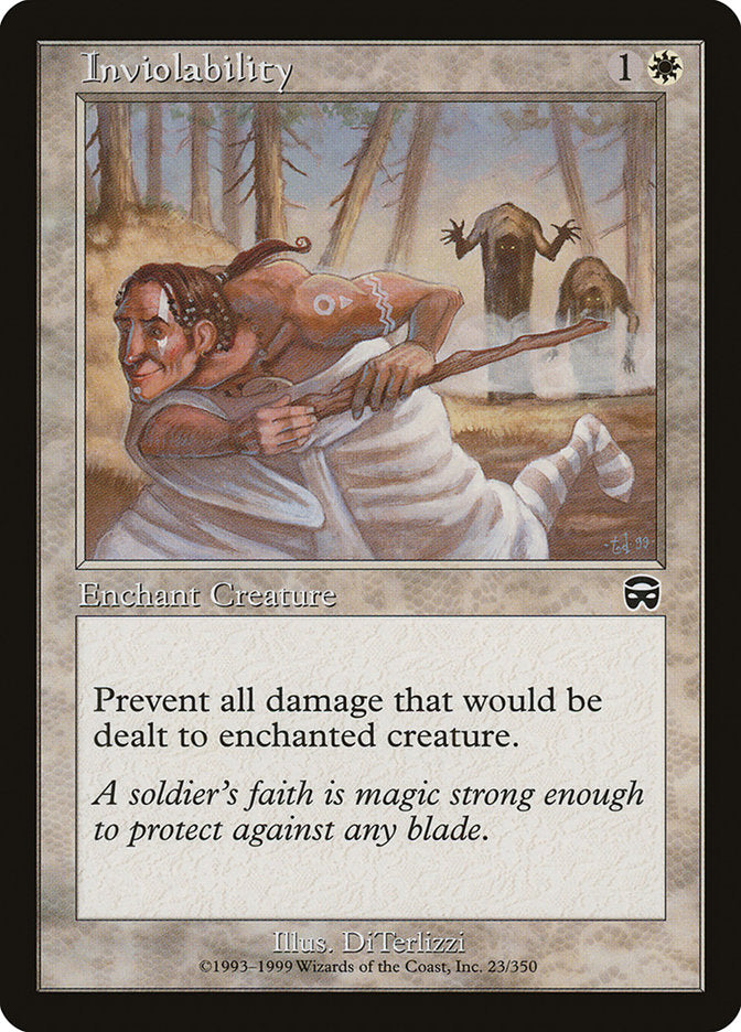 Inviolability [Mercadian Masques] [Foil]