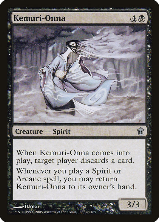 Kemuri-Onna [Saviors of Kamigawa] [Foil]