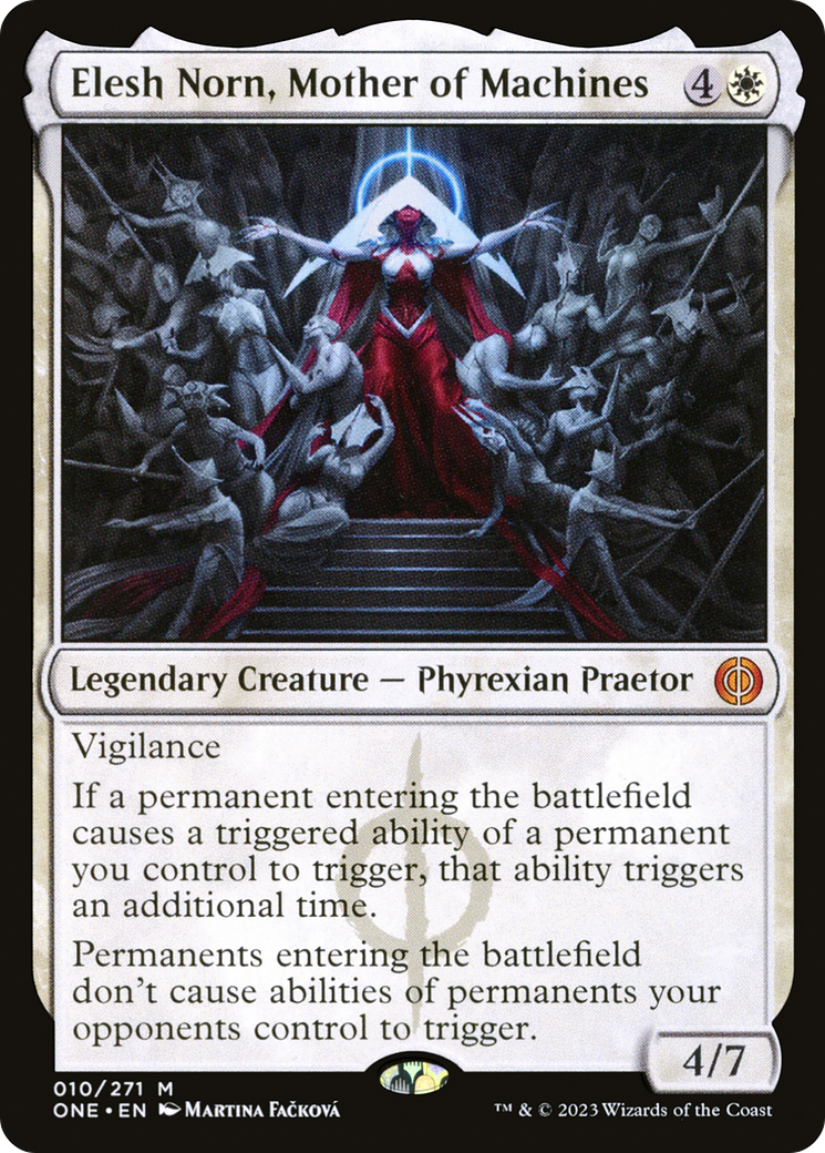 Elesh Norn, Mother of Machines [Phyrexia: All Will Be One] [Foil]