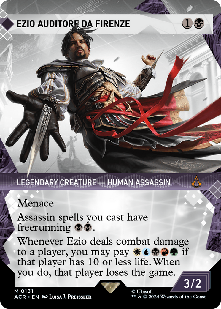 Ezio Auditore da Firenze (Showcase) [Assassin's Creed] [Foil]