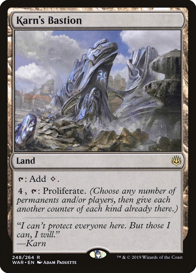 Karn's Bastion [War of the Spark] [Foil]