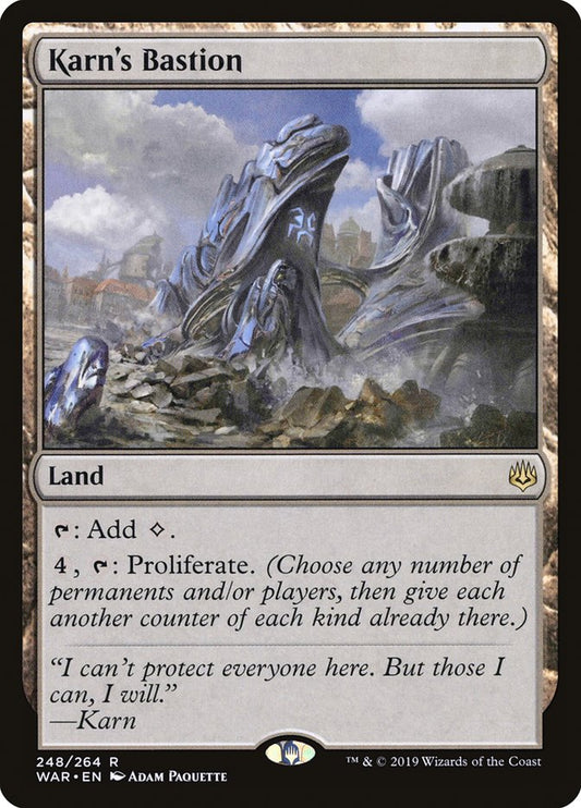 Karn's Bastion [War of the Spark] [Foil]