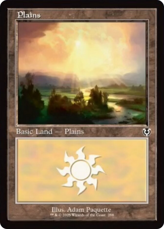 Plains (288) (Retro Frame) [Innistrad Remastered] [Foil]