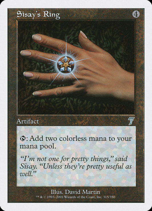 Sisay's Ring [Seventh Edition] [Foil]