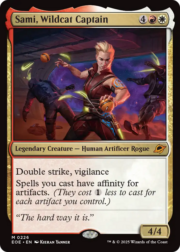 Sami, Wildcat Captain [Edge of Eternities] [Foil]