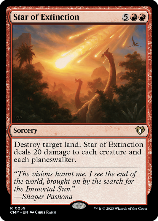 Star of Extinction [Commander Masters] [Foil]