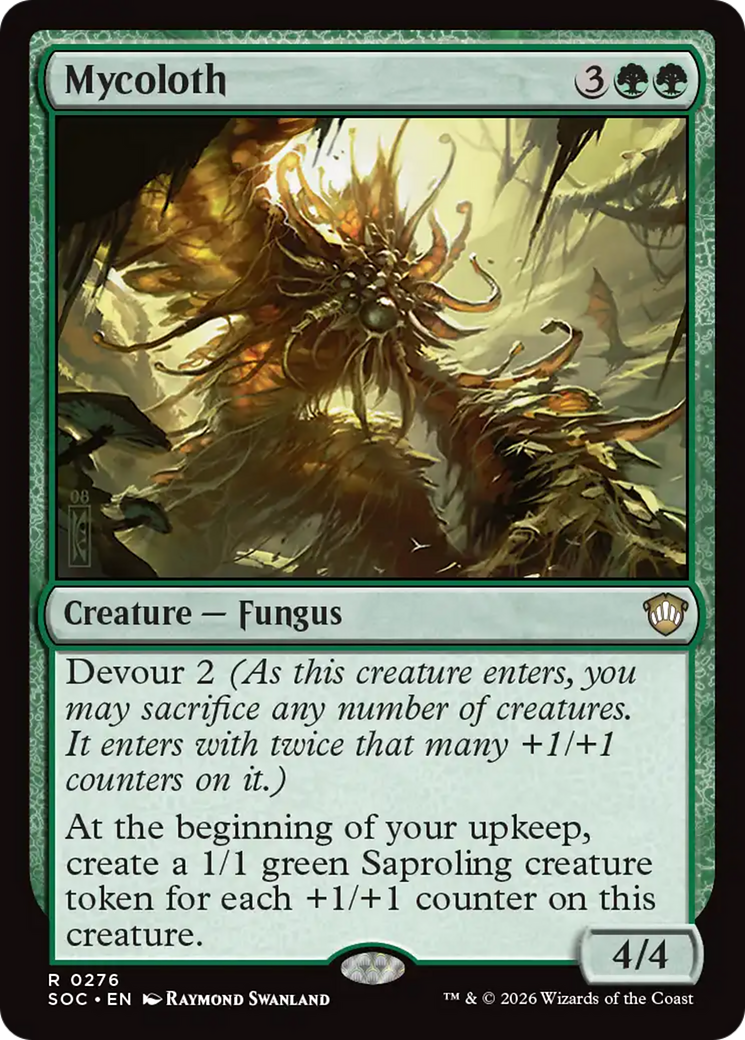 Mycoloth [Secrets of Strixhaven Commander] [Foil]