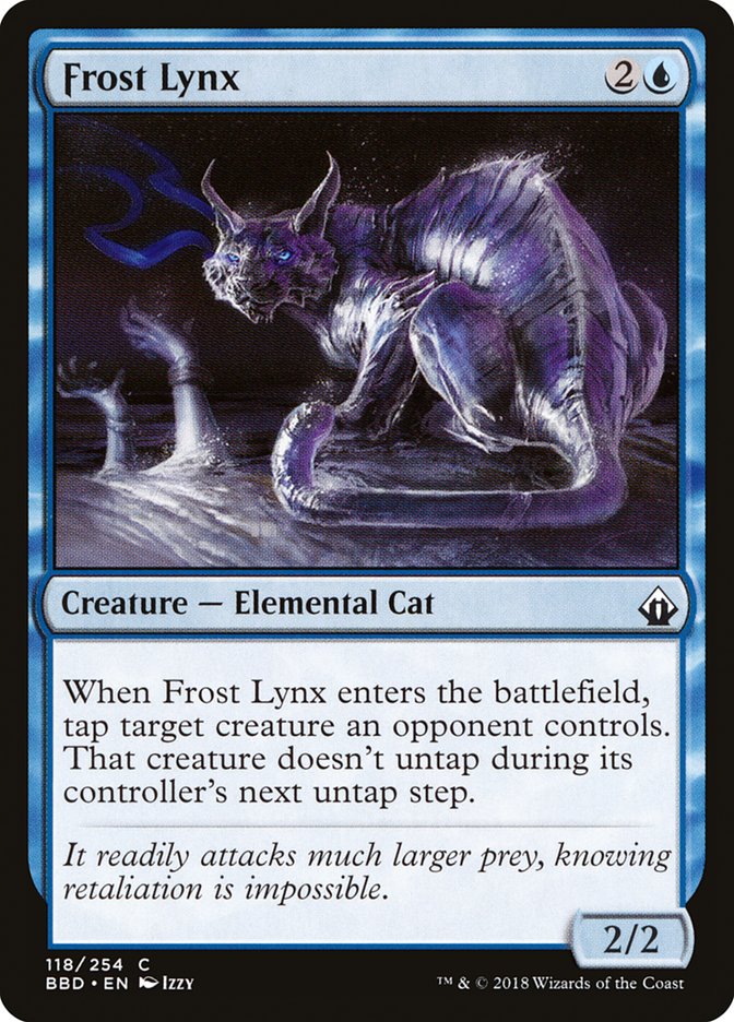 Frost Lynx [Battlebond] [Foil]