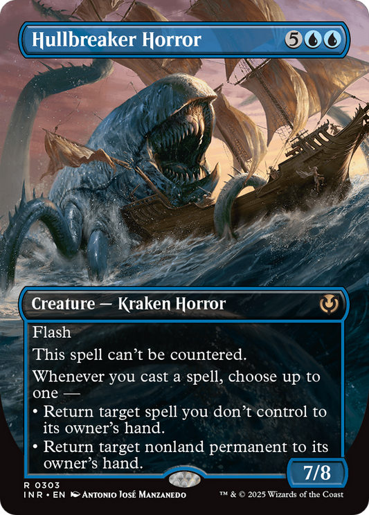 Hullbreaker Horror (Borderless) [Innistrad Remastered] [Foil]