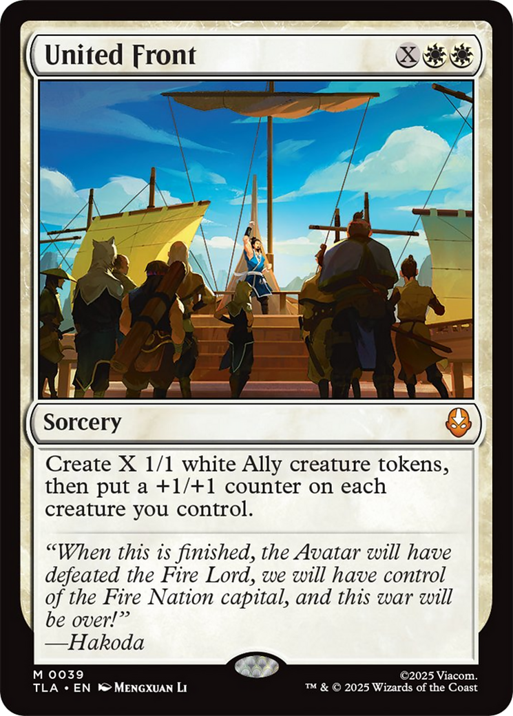 United Front [Avatar: The Last Airbender] [Foil]
