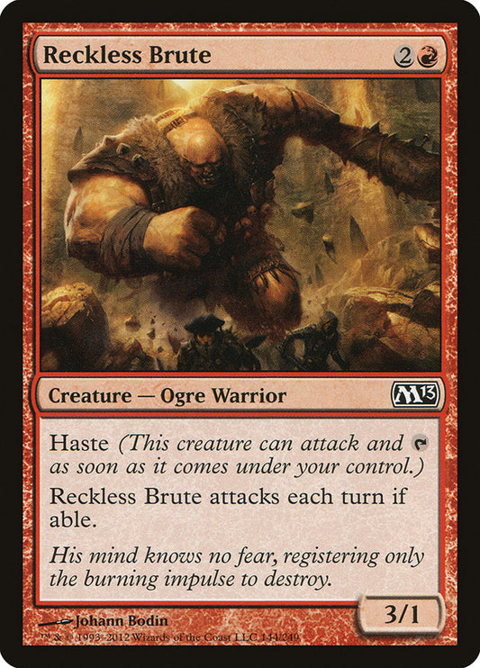 Reckless Brute [Core Set 2013] [Foil]